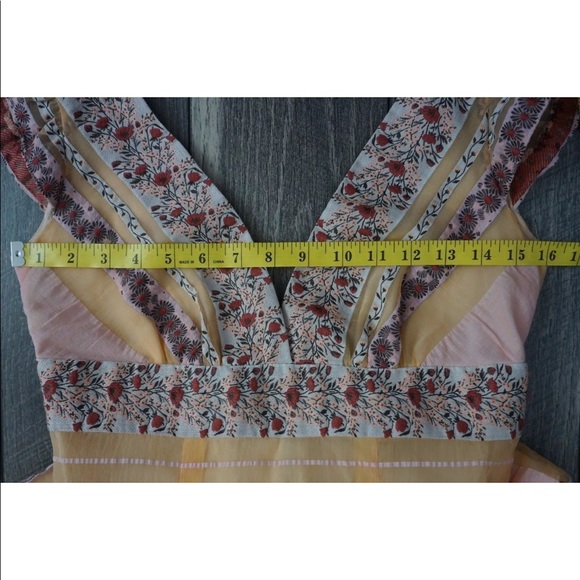 James Coviello Anthropologie Floral Sheath Dress 4 - Picture 6 of 8